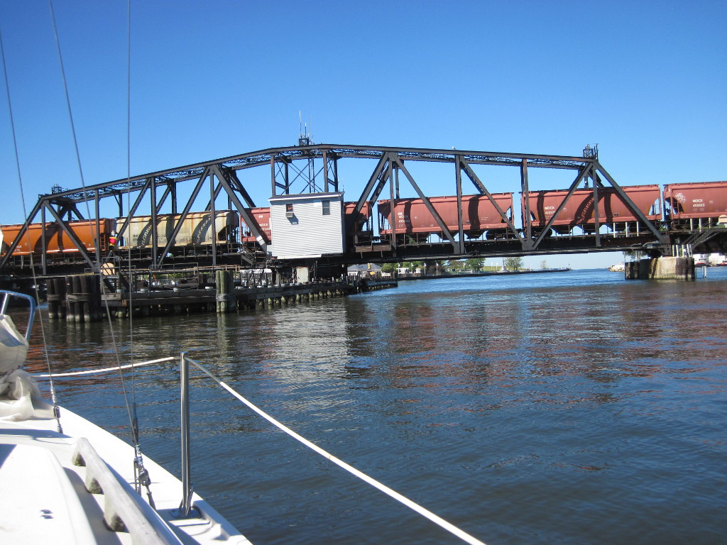 Railroad Bridge in St. Jo.