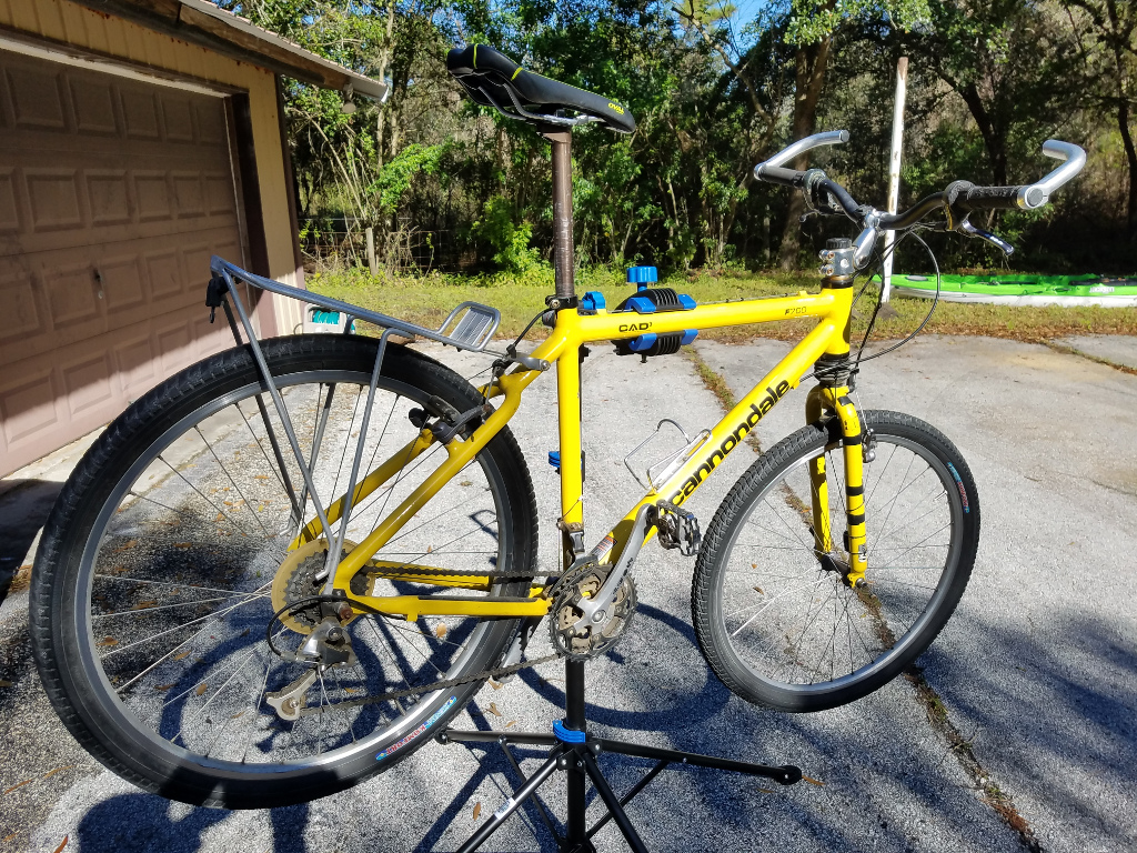 Work on the Yellow Bike